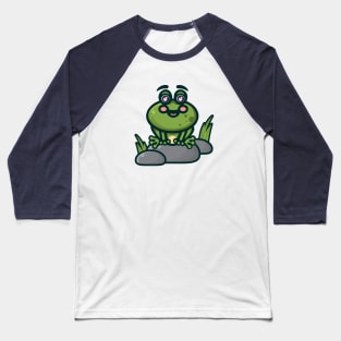 The Rock Frog Baseball T-Shirt